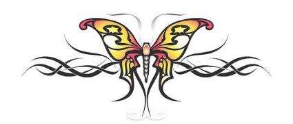 Butterfly Free Tattoo